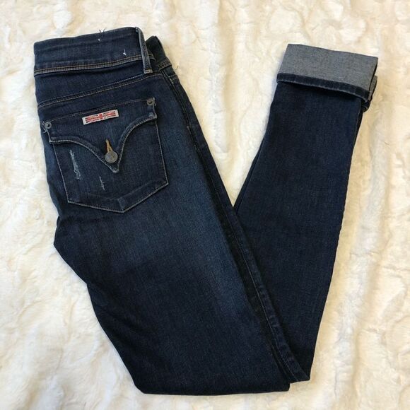 Hudson Flap Pockets Skinny Denim Jeans - Women’s 25 - Picture 2 of 10